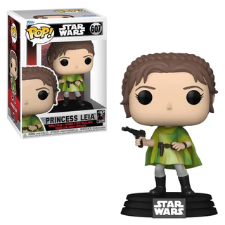 FUNKO POP STAR WARS: RETURN OF THE JEDI 40TH ANNIVERSARY - PRINCESS LEIA 607 NOVO ORIG (BOUNTY HUNTER) 607 NOVO ORIGINAL em Oferta na Shopee