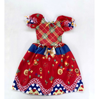 Vestido Caipira Menina Festa Junina - Desapegos de Roupas quase novas ou  nunca usadas para bebês, crianças e mamães. 1136707