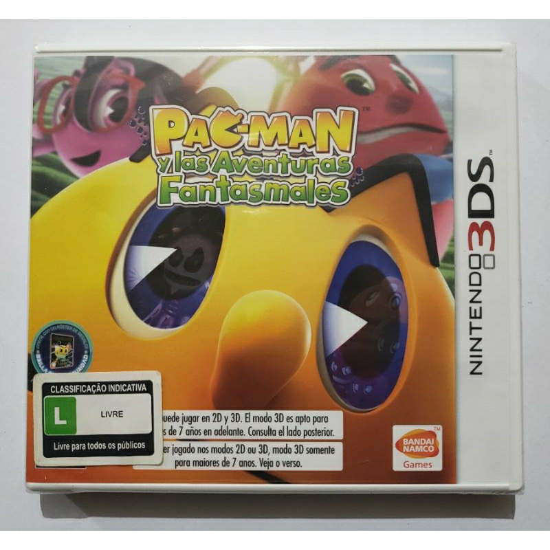 Pac Man - Y Las Aventuras Fantasmales - Nintendo 3ds (Lacrado) | Shopee ...