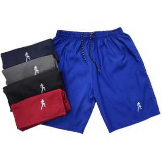 Kit 3 Bermudas Shorts Masculinas Academia praia Tactel Com Bolsos