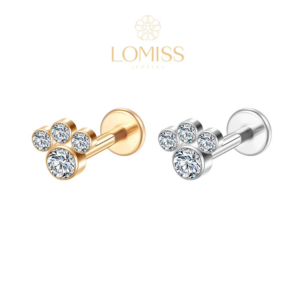 Lcolyoli - Piercing De 16g Tragus Labret Medusa Con Rosca | Envío Gratis - Foto 4