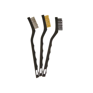 Escova de Aço Latonado Manual com Cabo Plástico - Startools