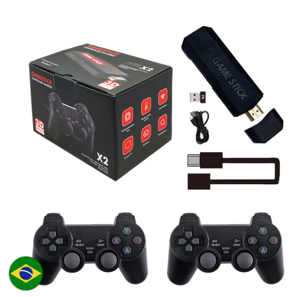 Game Stick GD10 4k Vayava 3D 16gb/32gb/128gb +40 mil jogos