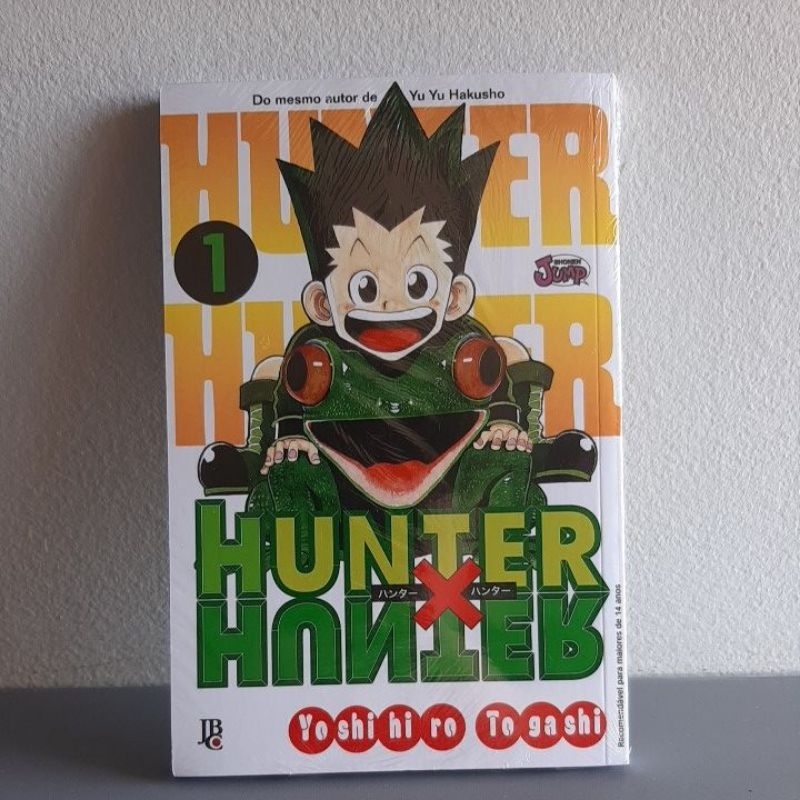 Mangá Hunter x Hunter Vol. 1 e 2 (volumes avulsos) Lacrado - Em