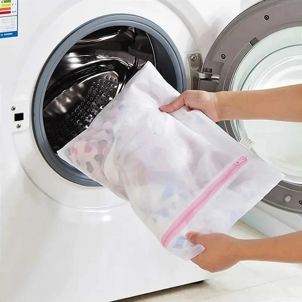 Saco Para Máquina De Lavar Roupa Com Zíper 50x60cm | Shopee Brasil