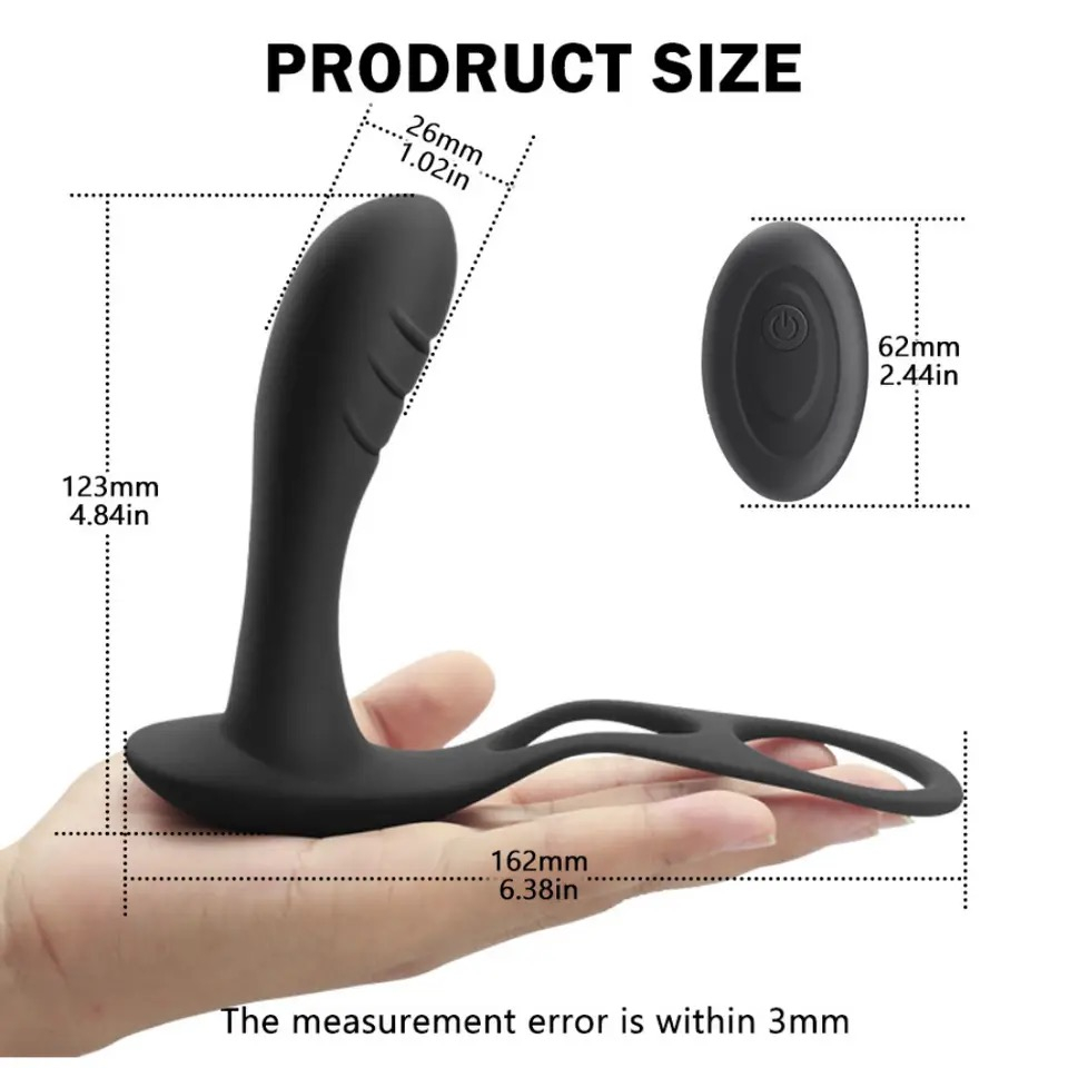 RAPTURE KIT VIBRADOR CLÁSSICO + PLUG ANAL INICIANTES