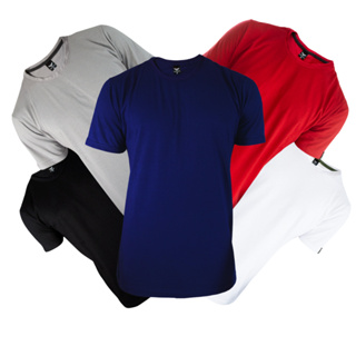Kit 5 Camiseta Masculina Basica Lisa 30.1 Atacado Promoção Sortida