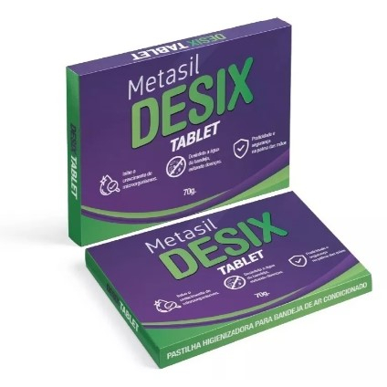 PASTILHA BACTERICIDA DESINFETANTE METASIL DESIX TABLET 70G | Shopee Brasil