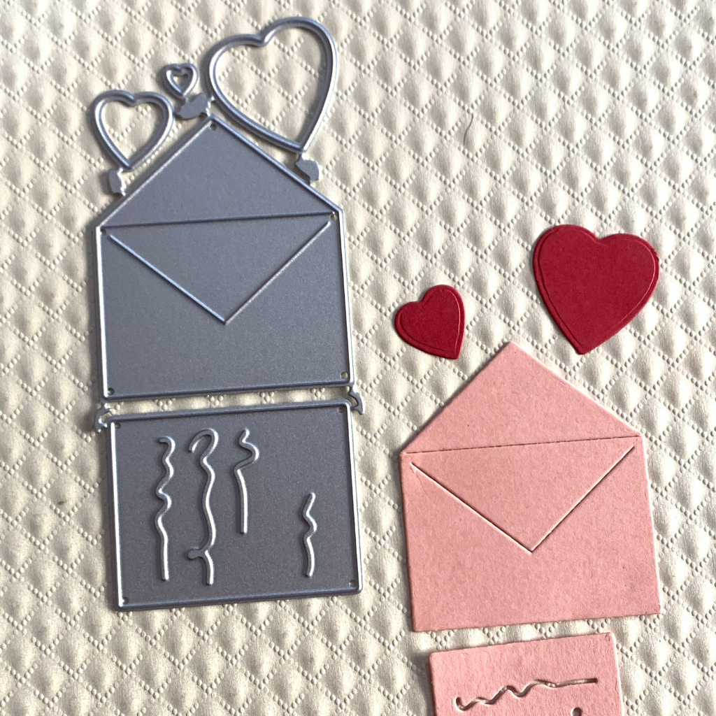 P12cheng Fustelle Metallo Stencil,Cesto Die Cuts Stampino per Fai da Te