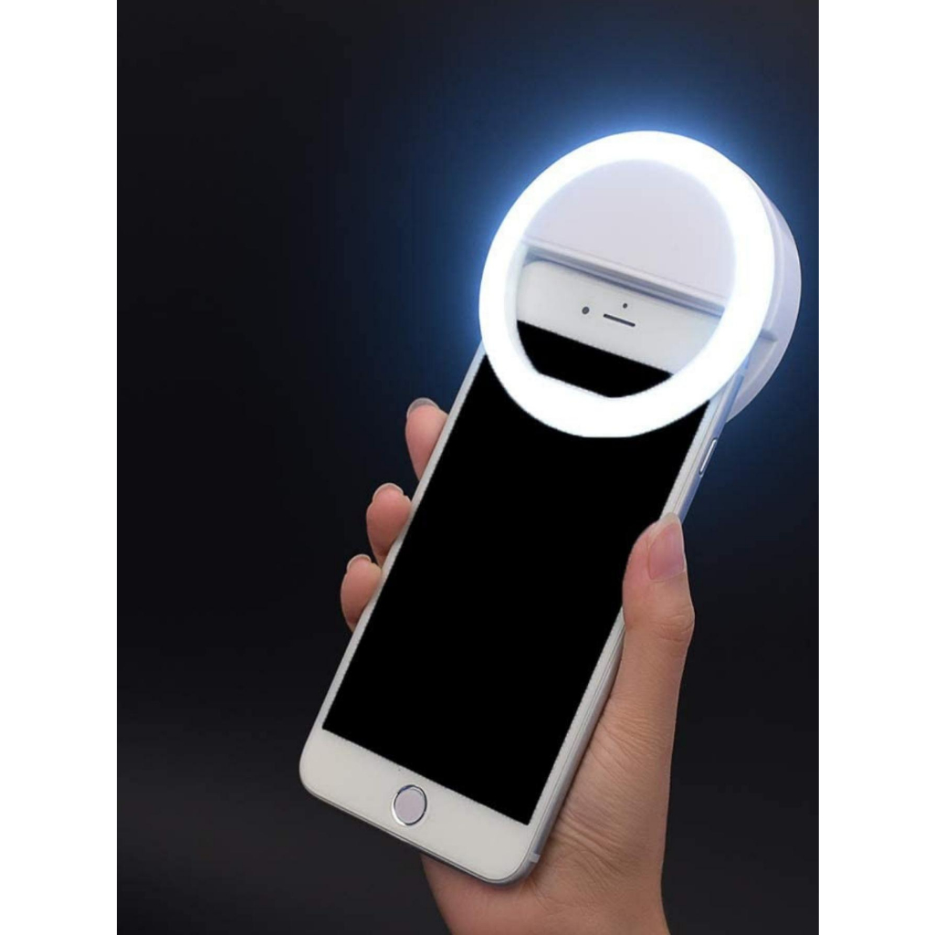 Luz Selfie Ring Light Clipe Anel Led Flash Celular Universal