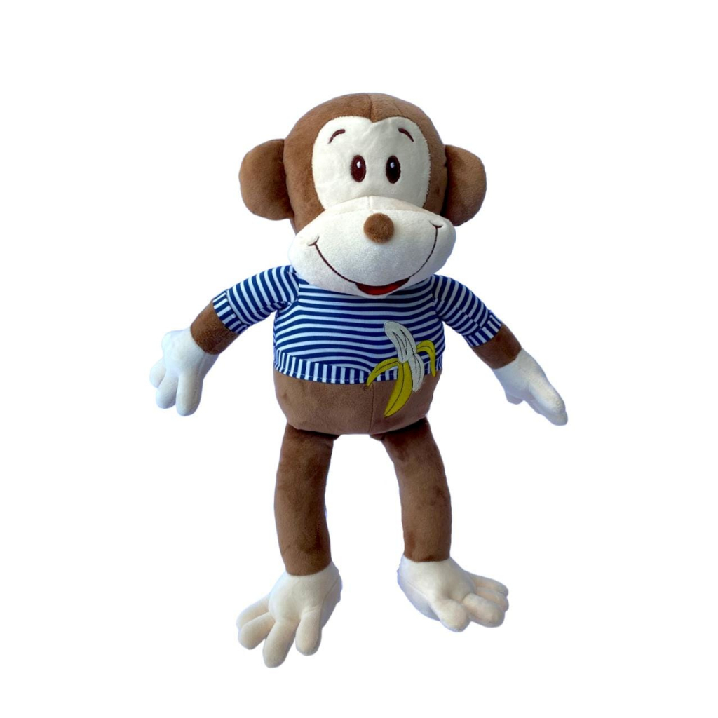 Chaveiro formato Macaco Pisca Luz Lantera Toca Musica Som Desenho Animado  Brinquedos Lembrancinha Presentes