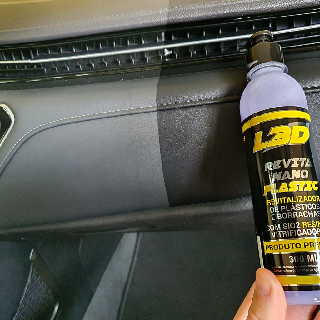 Revitalizador de Plástico e Borrachas Automotivo L3D Uso Interno e ...