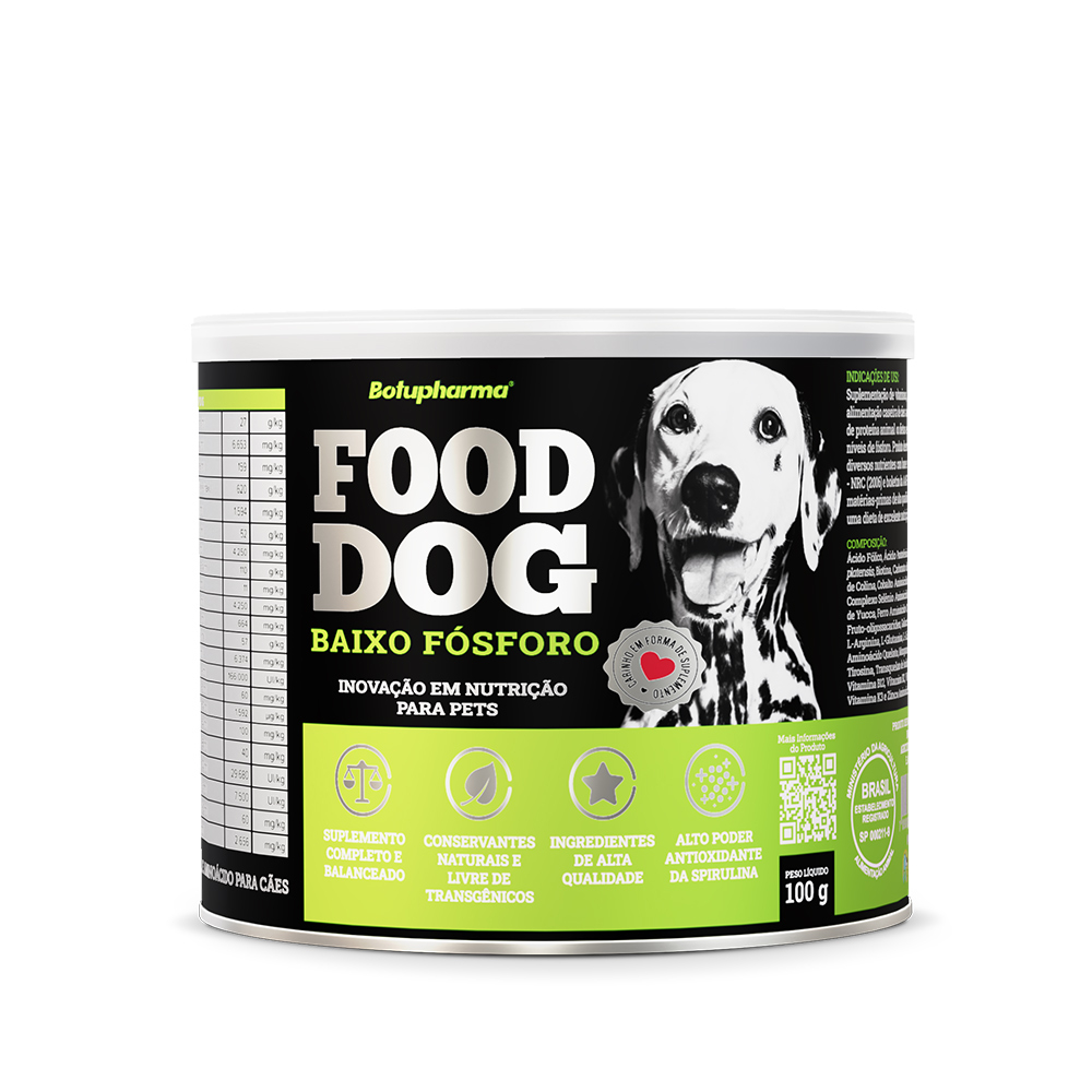 Suplemento Food Dog Botupharma Sênior 100g