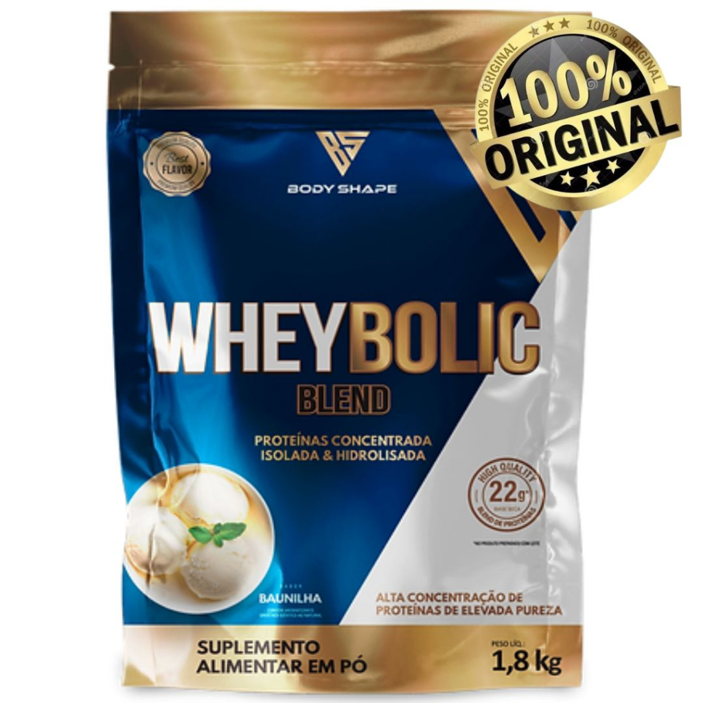 Whey Concentrado / Isolado / Hidro Blend 1,8 Kg