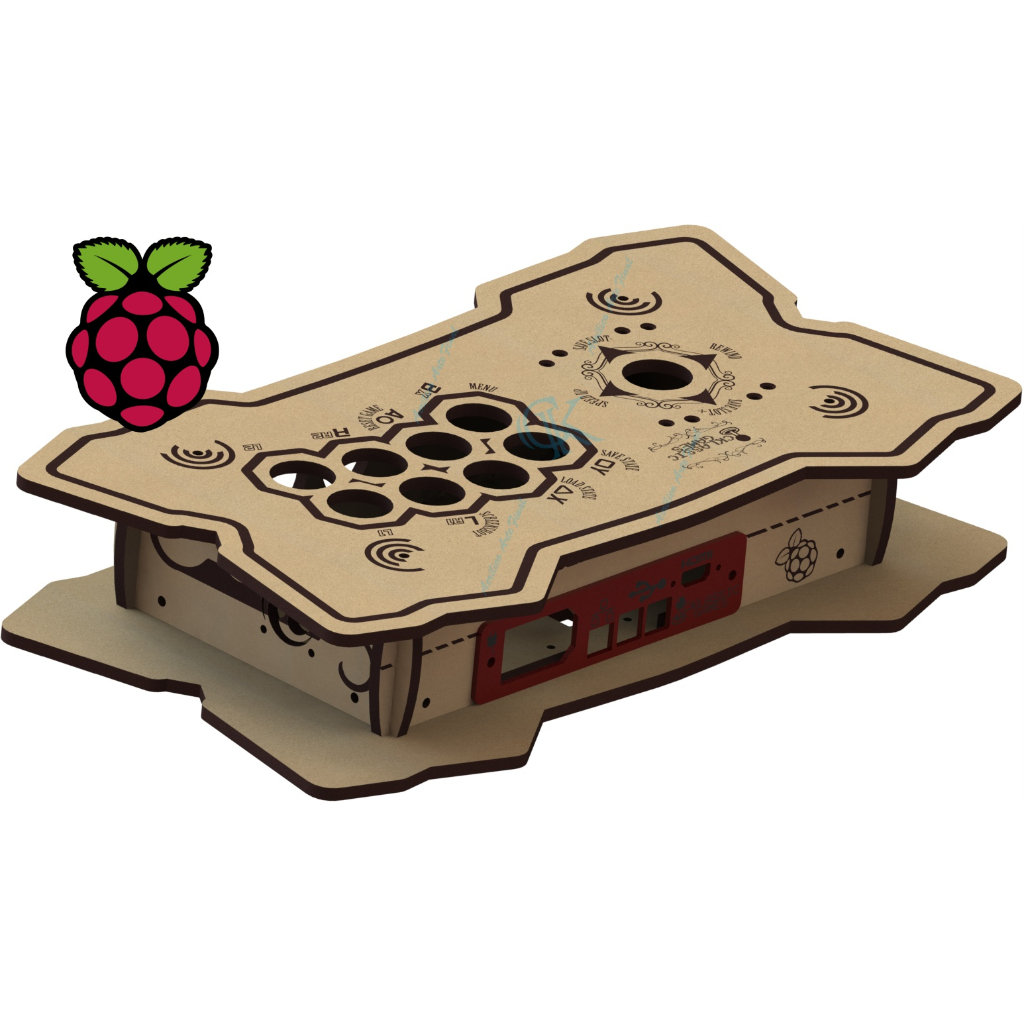 Caixa 1 Players arcade MDF 6mm