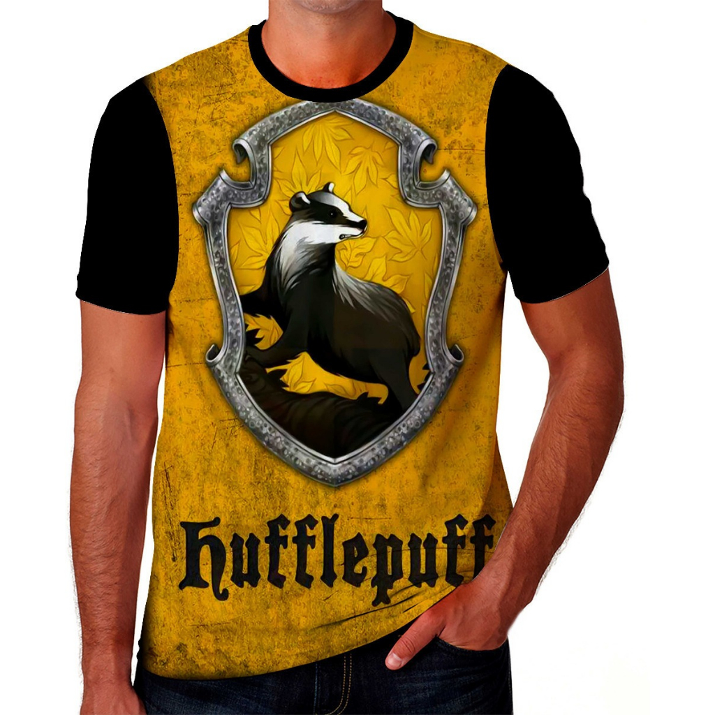 Camisa Camiseta Harry Potter Sonserina Grifinória Lufa Hd 20 Shopee Brasil 9940