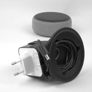 Suporte Alexa Echo Dot 3 Tomada Parede Amazon