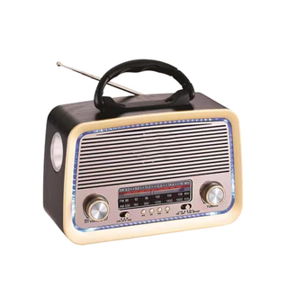 Radio Retro Portátil Bateria Recarregável A-3199t