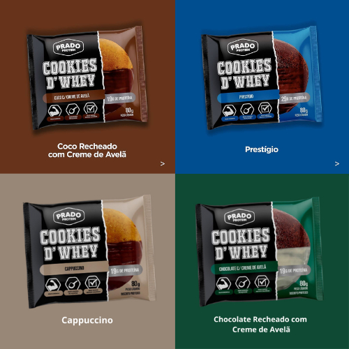 Cookies De Whey – Prado Protein 80g