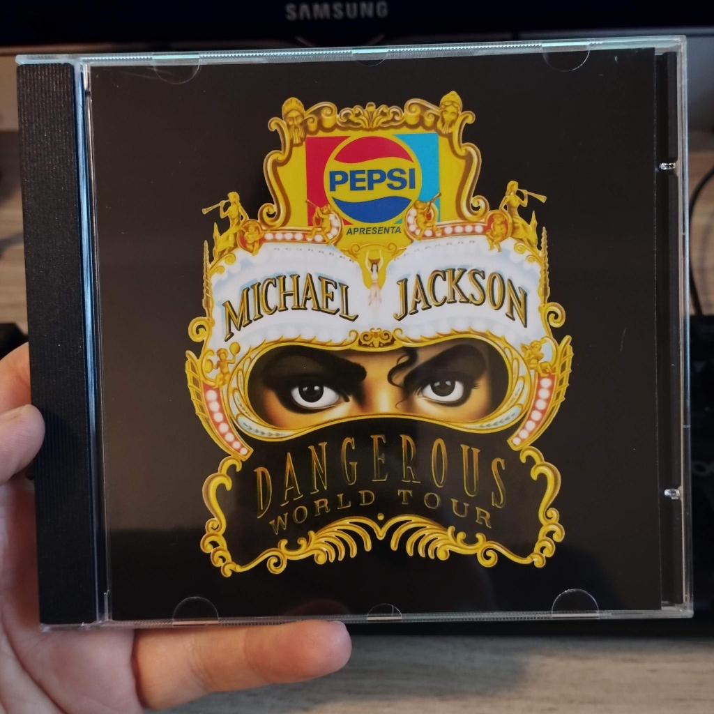 CD Michael Jackson Dangerous PEPSI Promo Edição Exclusiva (9