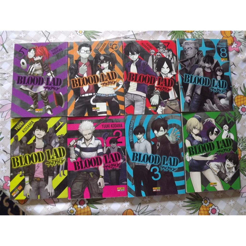 Blood Lad - Coleção Mangá 1 Ao 4 / Yuuki Kodama Panini