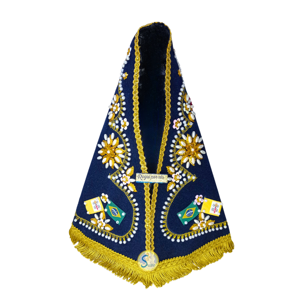 MANTO NOSSA SENHORA APARECIDA 30CM - MODELO PREMIUM | Shopee Brasil