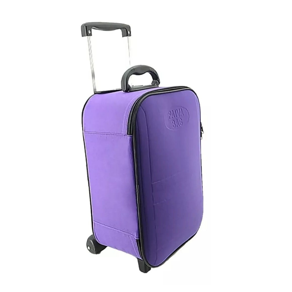 Mala de Viagem - modelo bordo 10kg - cor Roxo | Shopee Brasil