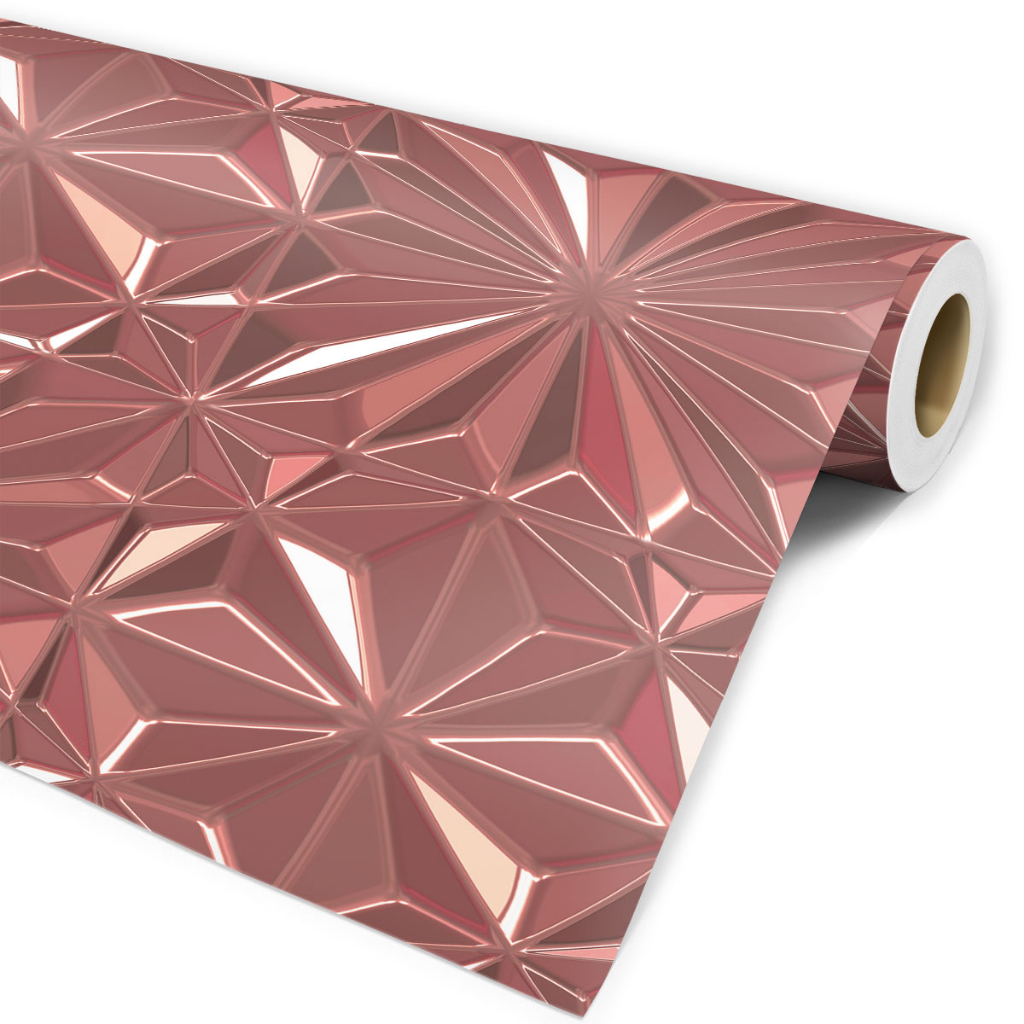 Papel de Parede 3d Para Banheiro e Cozinha Lavável Rolo Com 3 metros