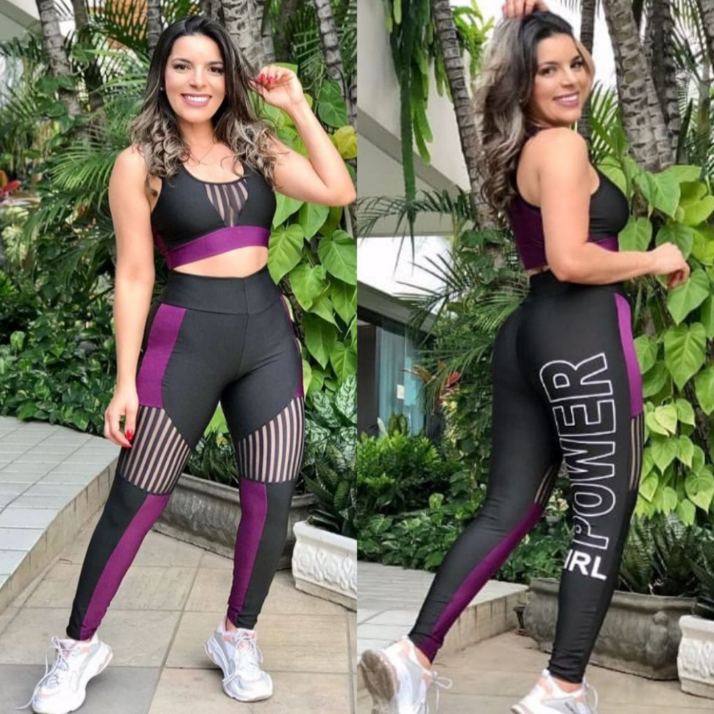 CALÇA LEGGING 3D Fitness / Academia - Duo Fitness