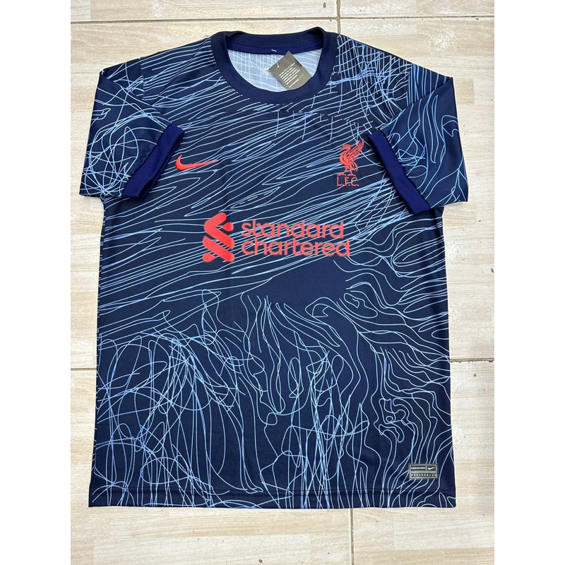 Camiseta Masculina Liverpool Azul Marinho: Vista as Cores dos Reds com ...