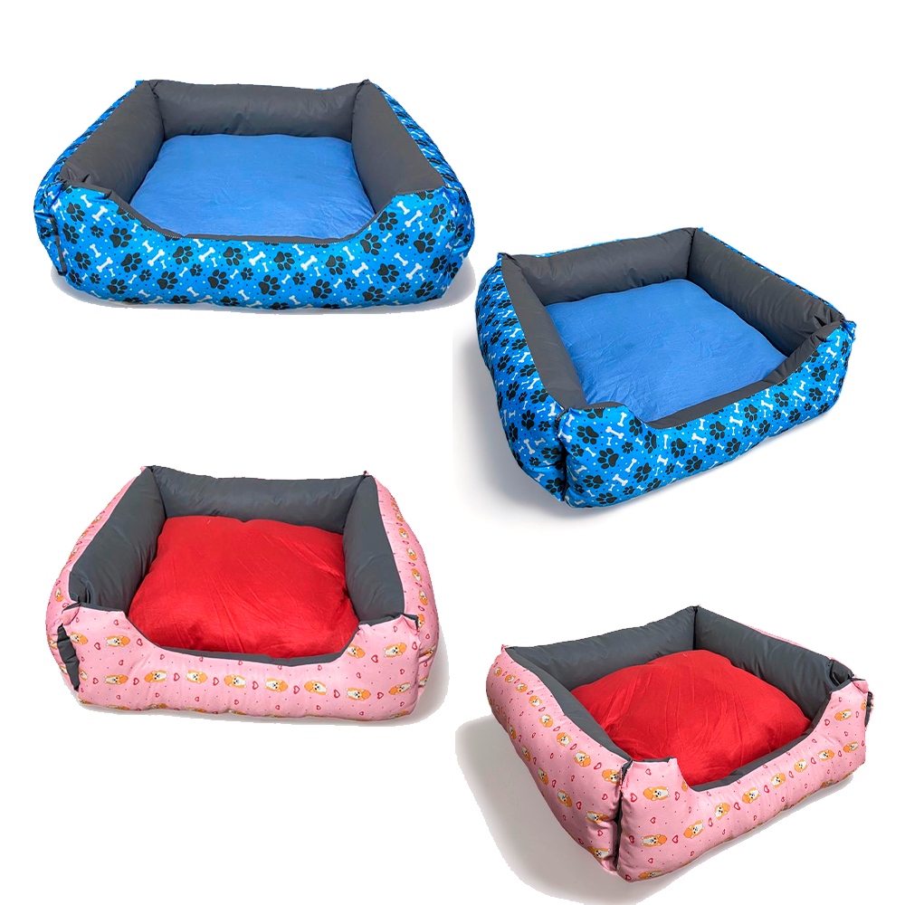 Cama Para Cachorro C o e Gato 50x50cm Caminha PET SORTIDA Shopee