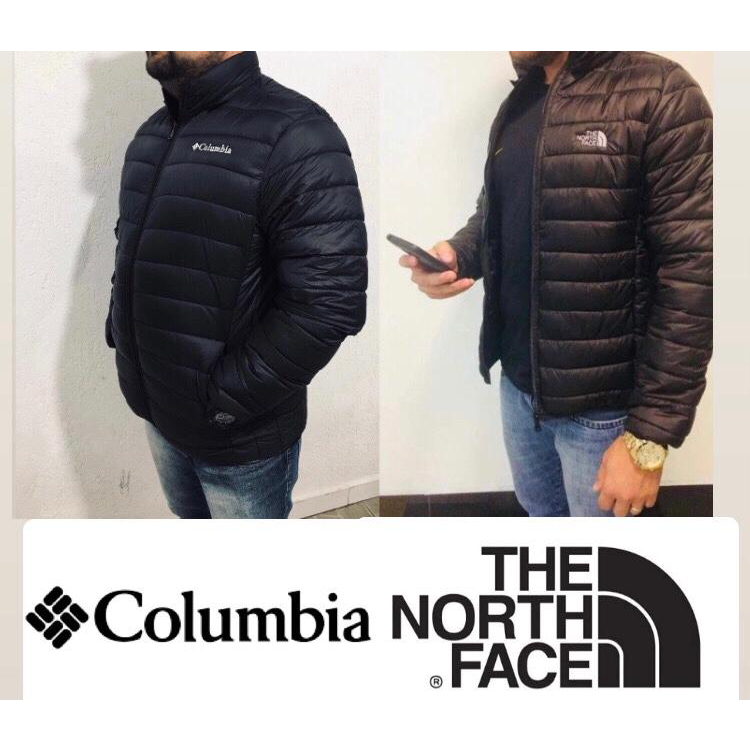 Jaqueta Puffer Casaco Columbia e the north envio imediato
