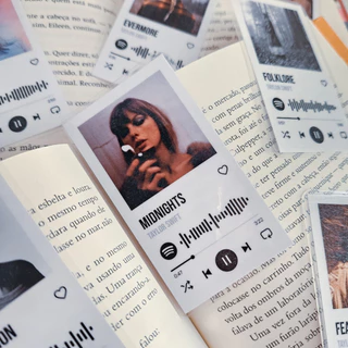 Kit Marca Páginas Taylor Swift Álbuns Spotify