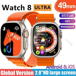 Watch 8 Ultra Series 8 Relógio Inteligente Digital Masculino Feminino GPS Smartwatch À Prova D' água