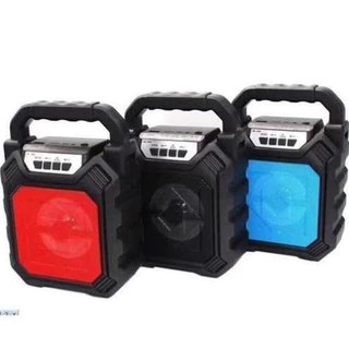 Caixa De Som Sem Fio Bluetooth Super Potente Speaker BK-020 Portátil Com LED Micro SD, Radio