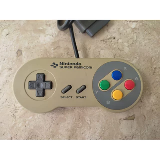 Controle Original Nintendo Snes Super Famicom Amarelado