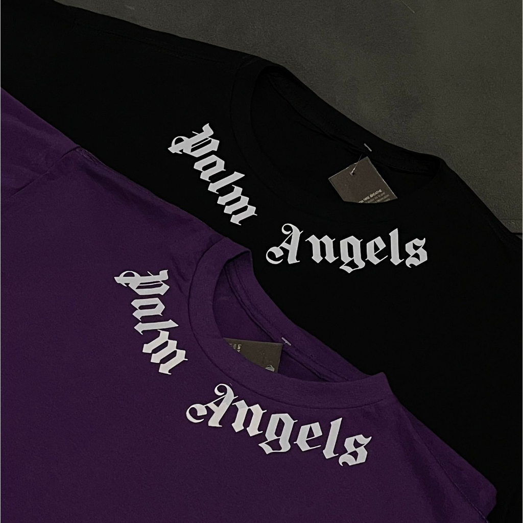 Camiseta Masculina Unissex Palm Angels NY Poliester Pronta Entrega