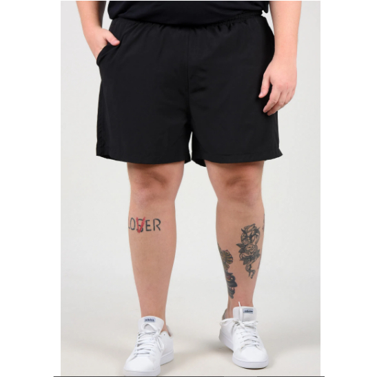 Short Bermuda Lisa Liso Masculina Tactel Básico