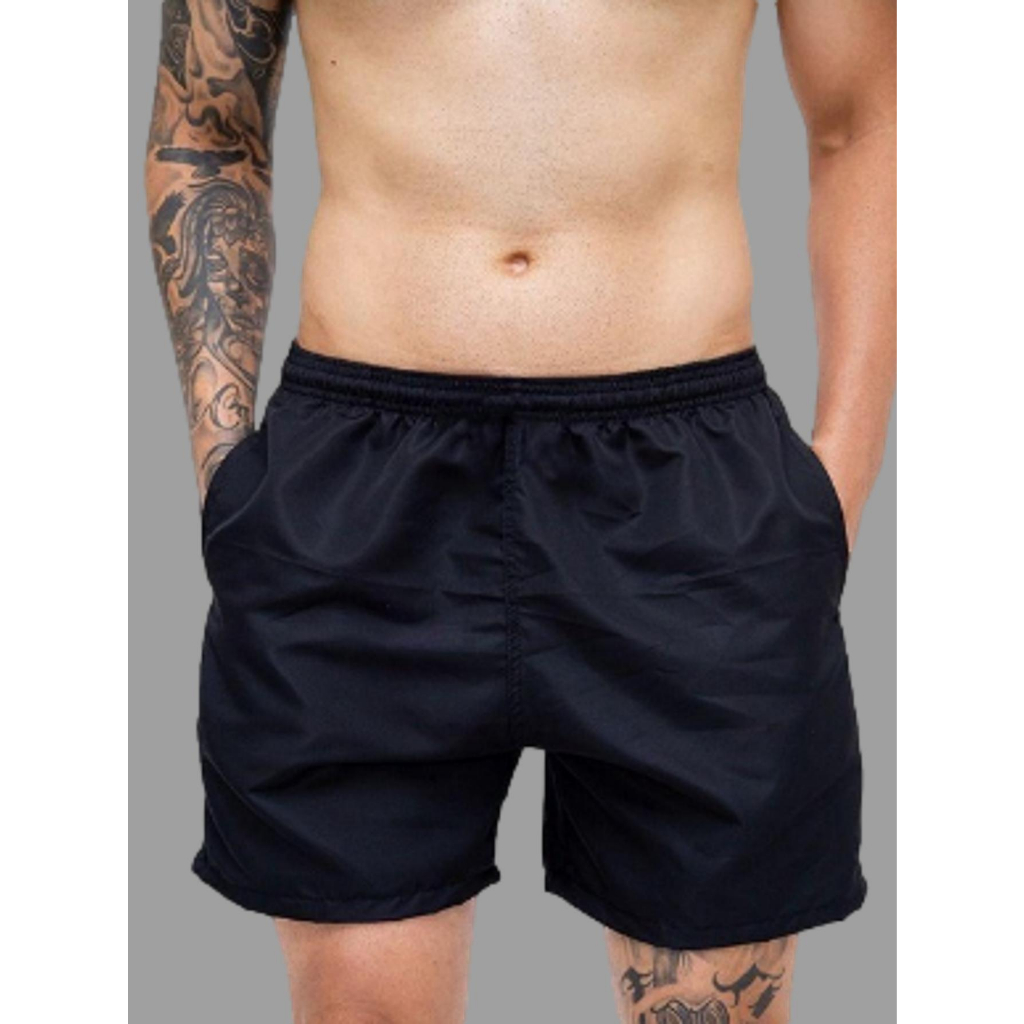 Calções de fitness masculinos para corrida treinamento de fitness calção de banho de secagem rápida