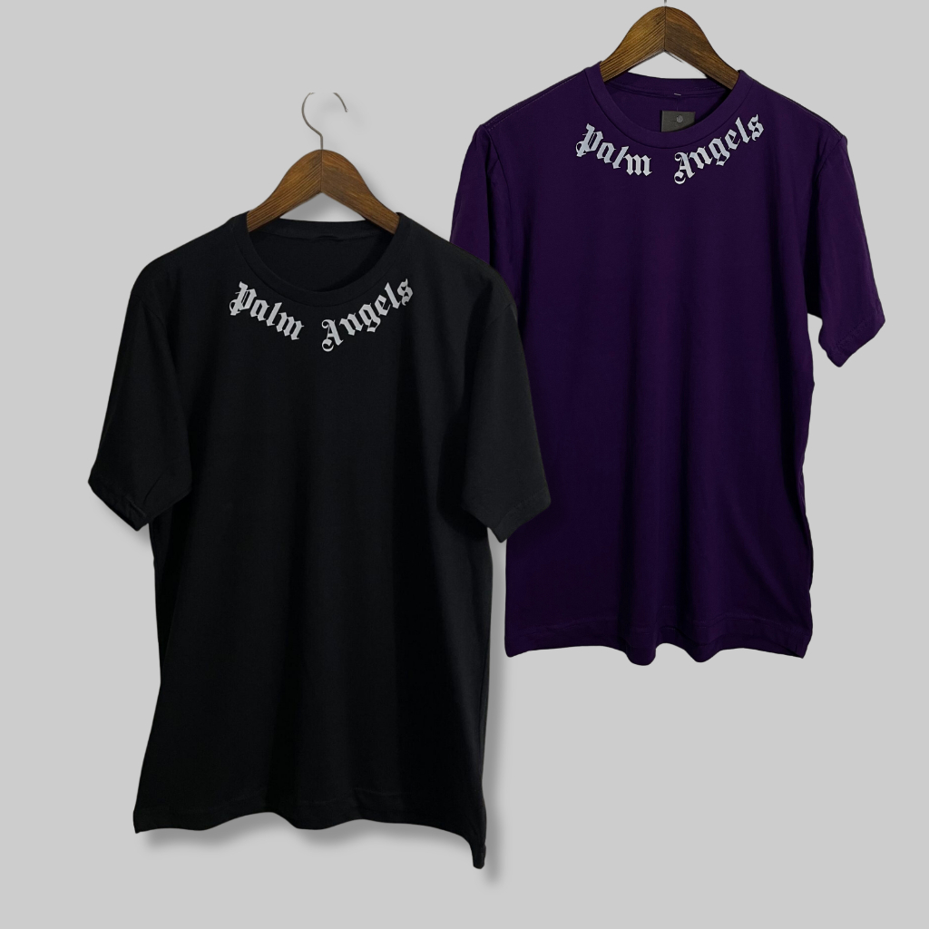 Camiseta Palm Angels 100% Algodão 30.1 - Camisa Streetwear Blusão Skate  Masculina Feminina