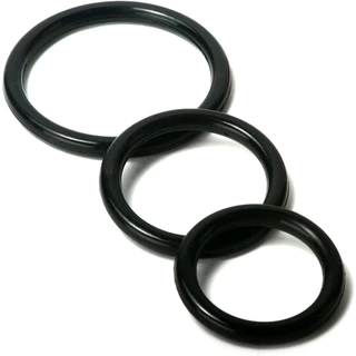 Kit 3 Anéis Peniano Retarda Ejaculação Pênis Duro SJH-08