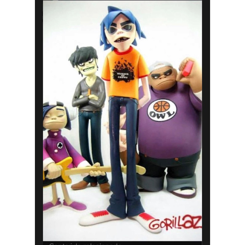 Boneco Murdoc Gorillaz Kidrobot Ltd Raro 100% Original Coleção