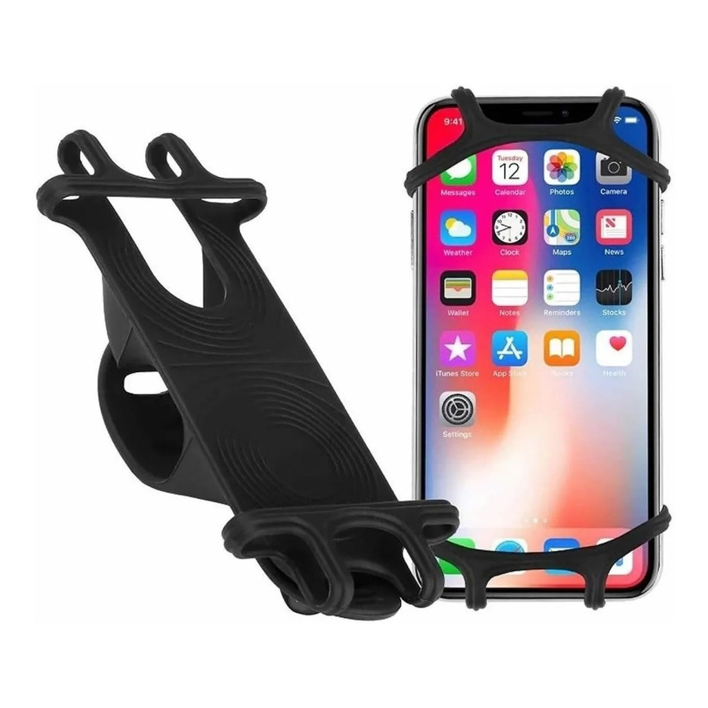 suporte Universal celular moto Bike Silicone Case Universal