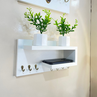 Porta chaves de parede celular organização decoração 100% mdf marcenaria criativa