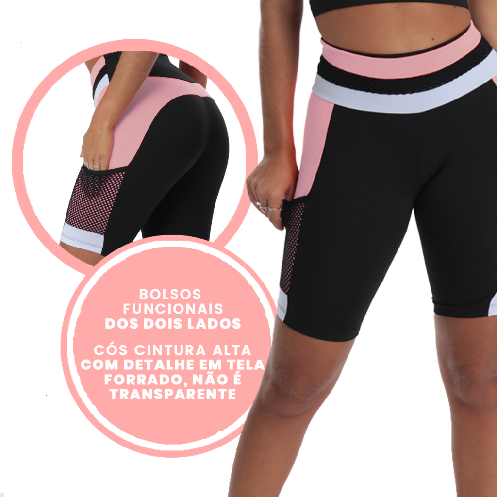 THE GYM PESSOAS Tummy Control Leggings Workout com bolsos cintura alta  Athletic Yoga Pants para mulheres correndo Caminhadas - AliExpress