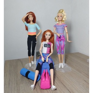 Barbie Feita para Mexer Loira Roupas Esportivas - Mattel