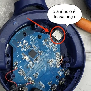 2 peças Conector de carga compatível para Fone de Ouvido Bluetooth JBL Tune 510BT