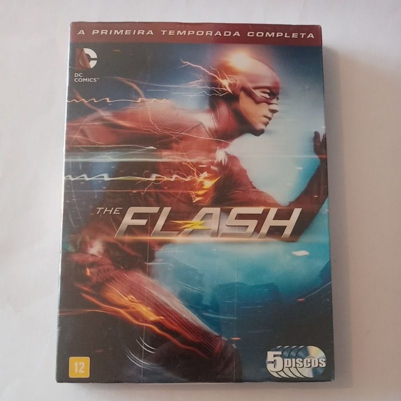 DVD THE FLASH - A PRIMEIRA TEMPORADA COMPLETA - 5 DISCOS | Shopee Brasil