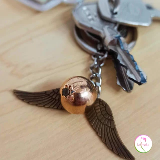 Chaveiro Pomo de Ouro Inspirado em Harry Potter - Cor Bronze