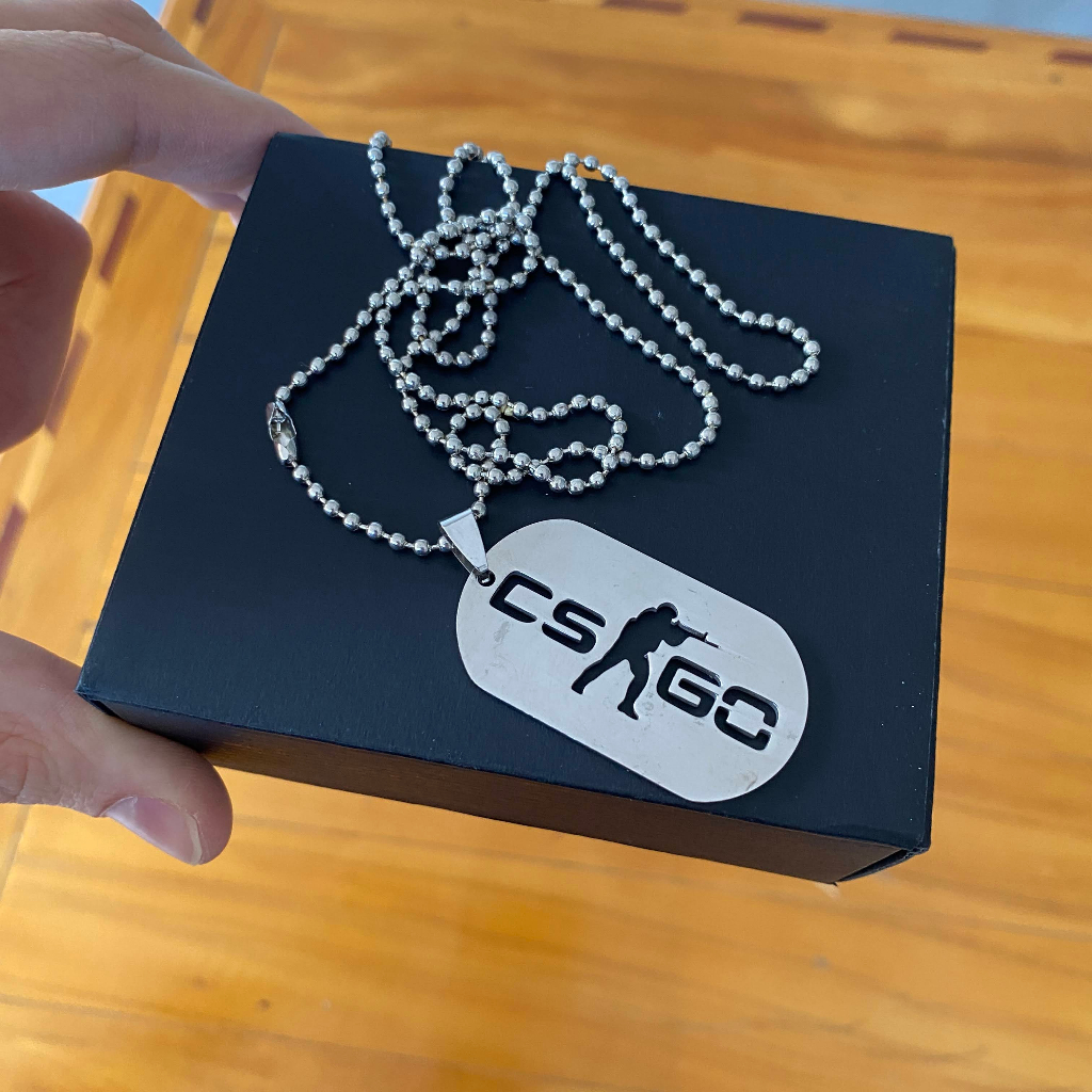 Colar Tag - CS:GO - Counter Strike Pingente